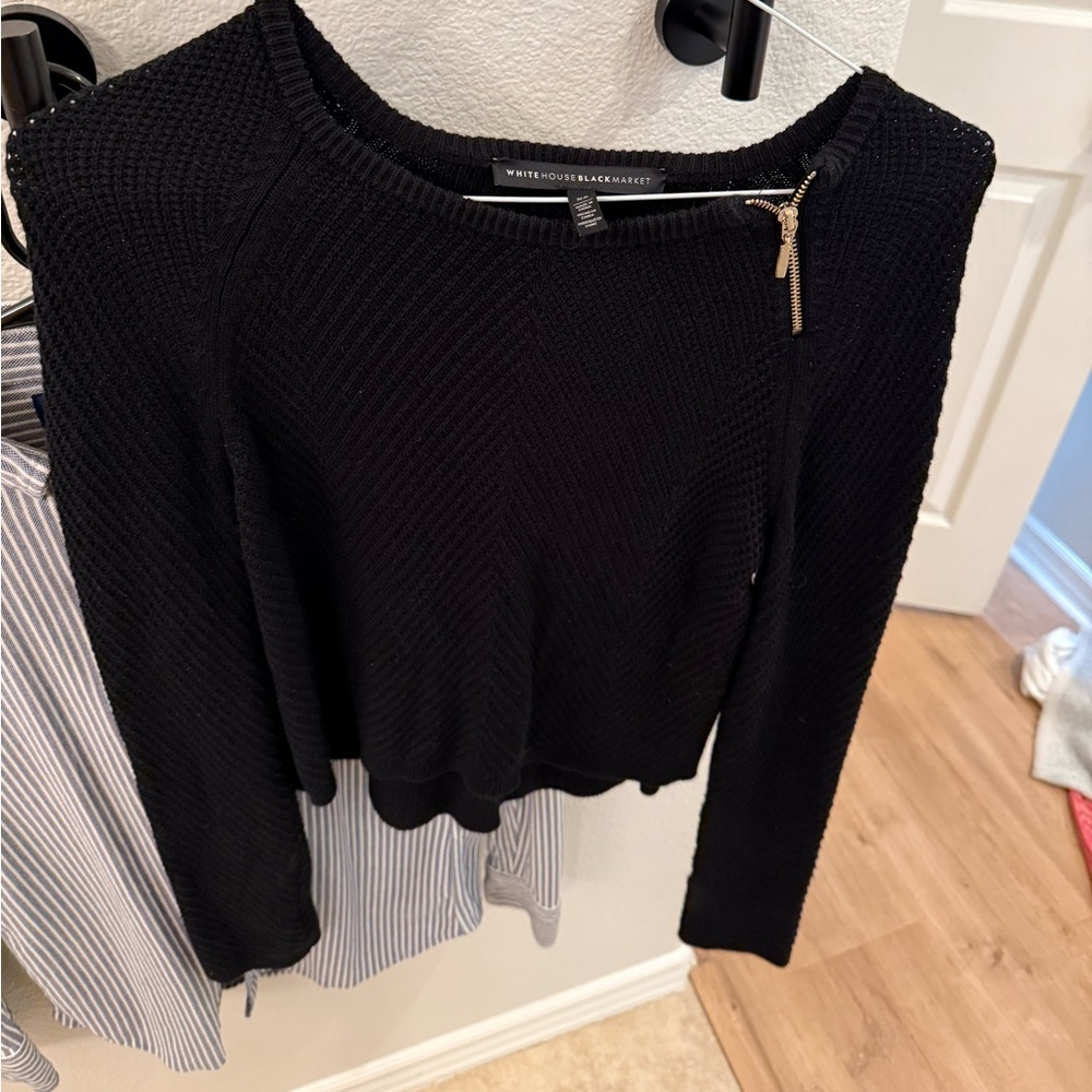 White House Black Market cropped sweater.